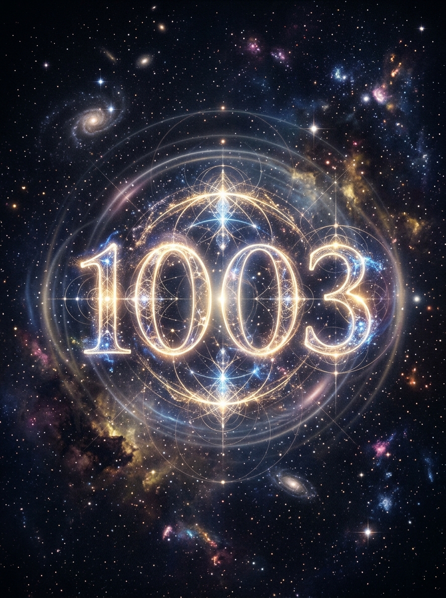 Angel Number 1003: The Signal of Sacred Initiative and Creative Trust