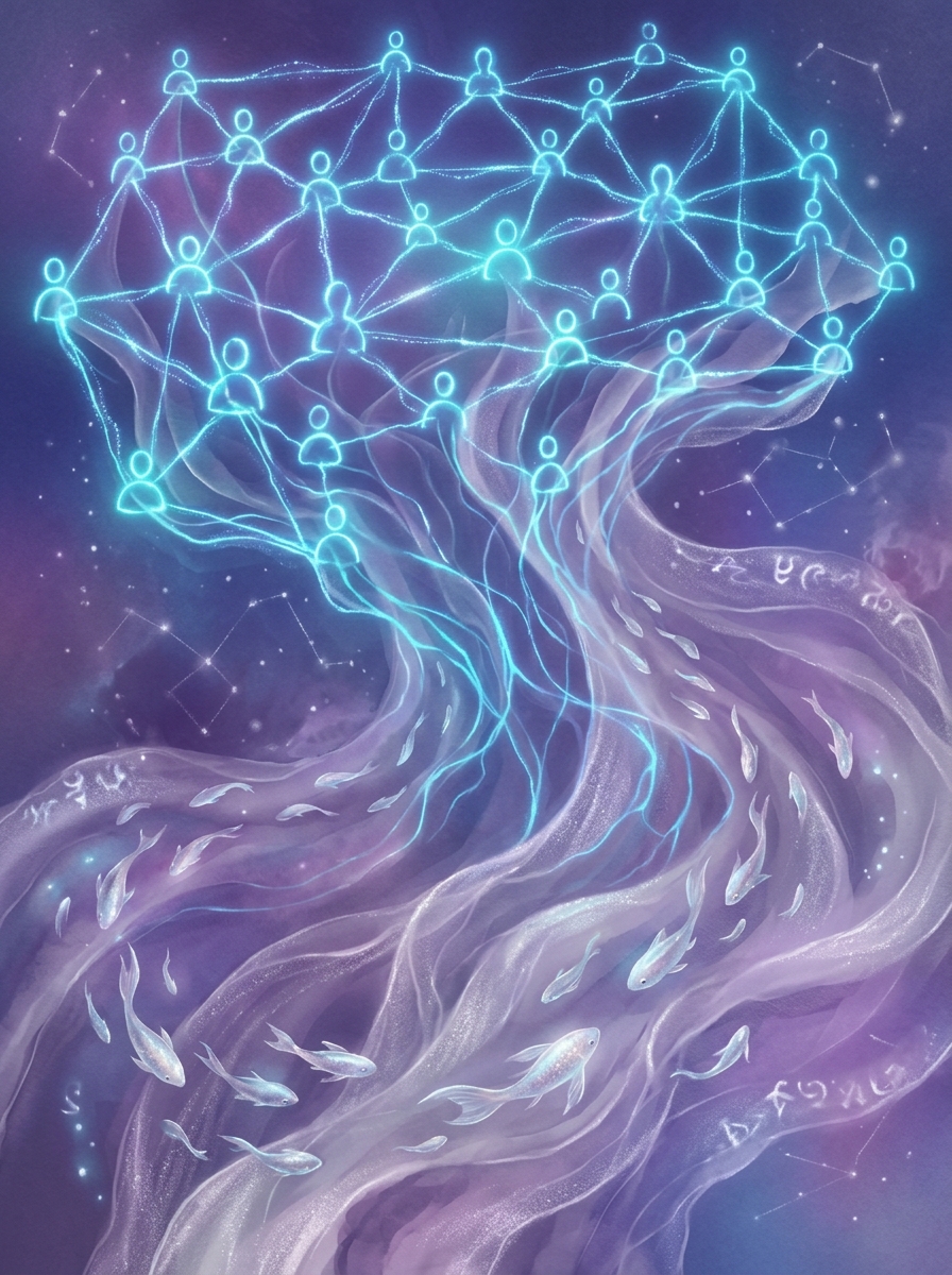 Aquarius and Pisces Compatibility: The Visionary and the Mystic