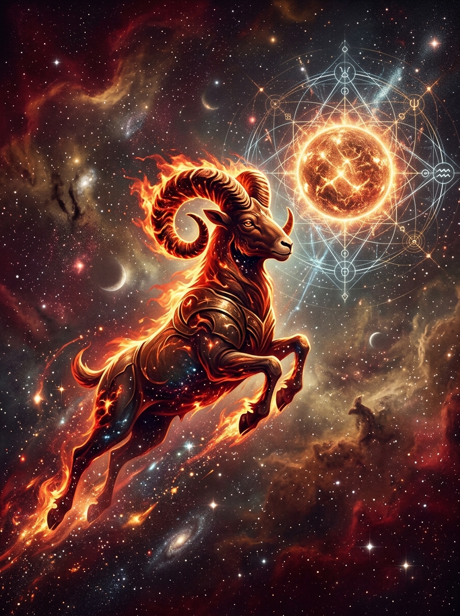 Aquarius Sun, Aries Rising: The Pioneering Warrior