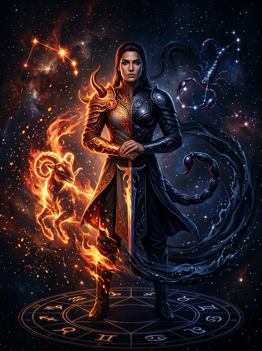 Aries Sun, Scorpio Rising: The Magnetic Strategist