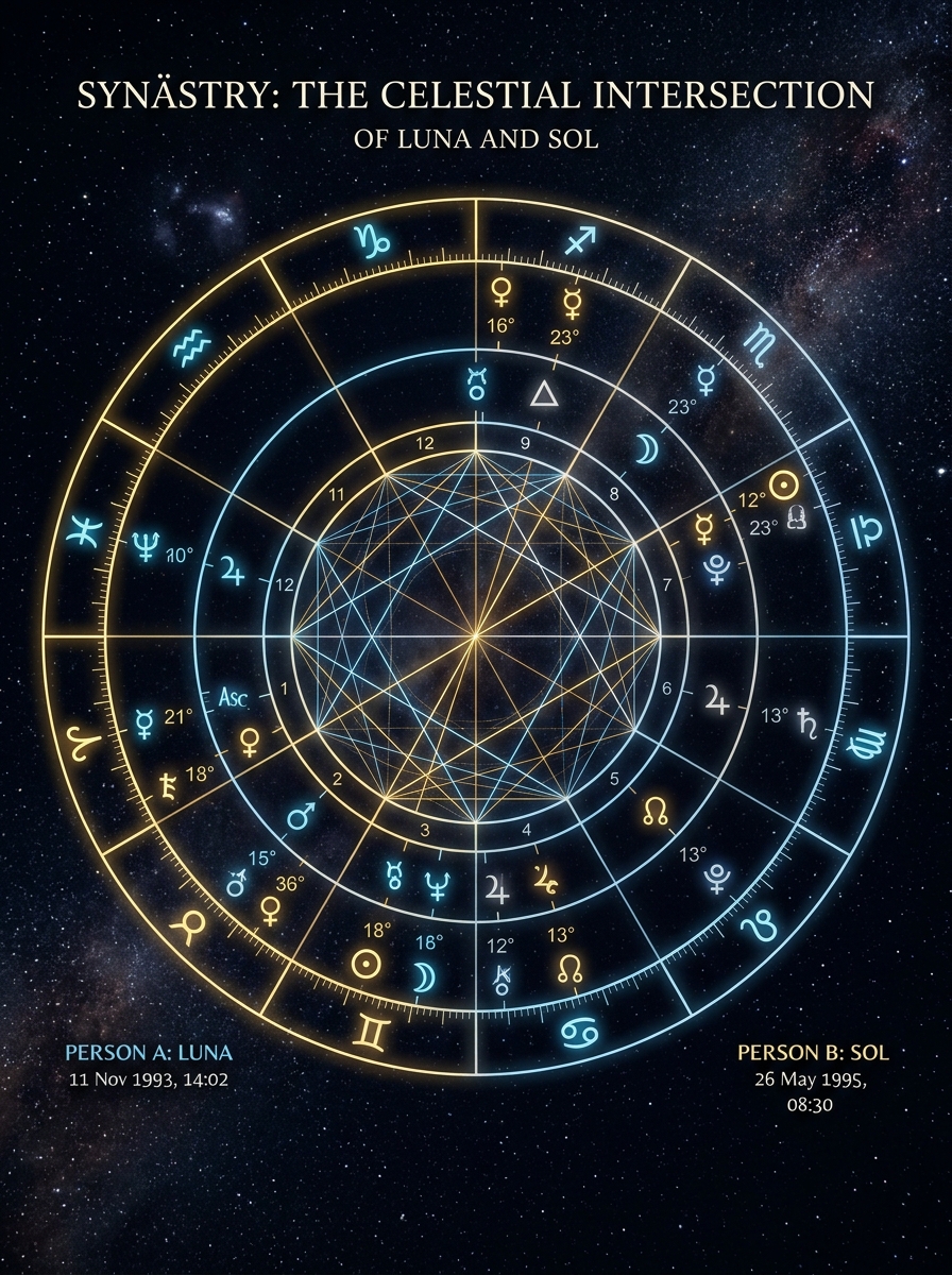Astrological Synastry: The Complete Guide to Relationship Chart Overlay