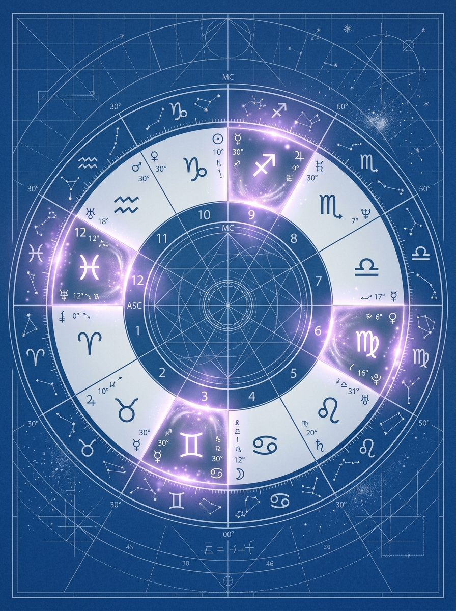 Cadent Houses in Astrology: The Hidden Architecture of Transformation