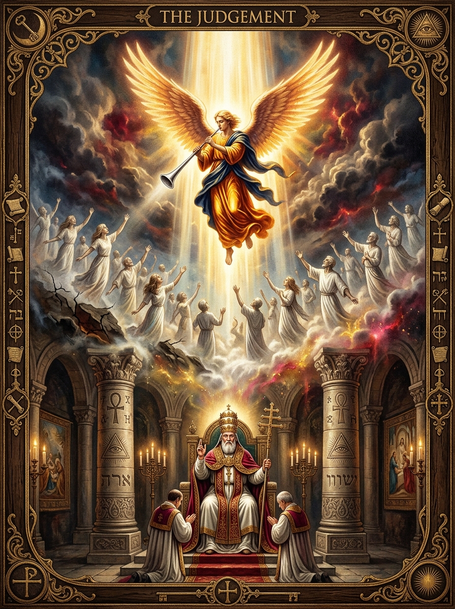 Judgement and The Hierophant: The Verdict of the Soul and the Law of Meaning