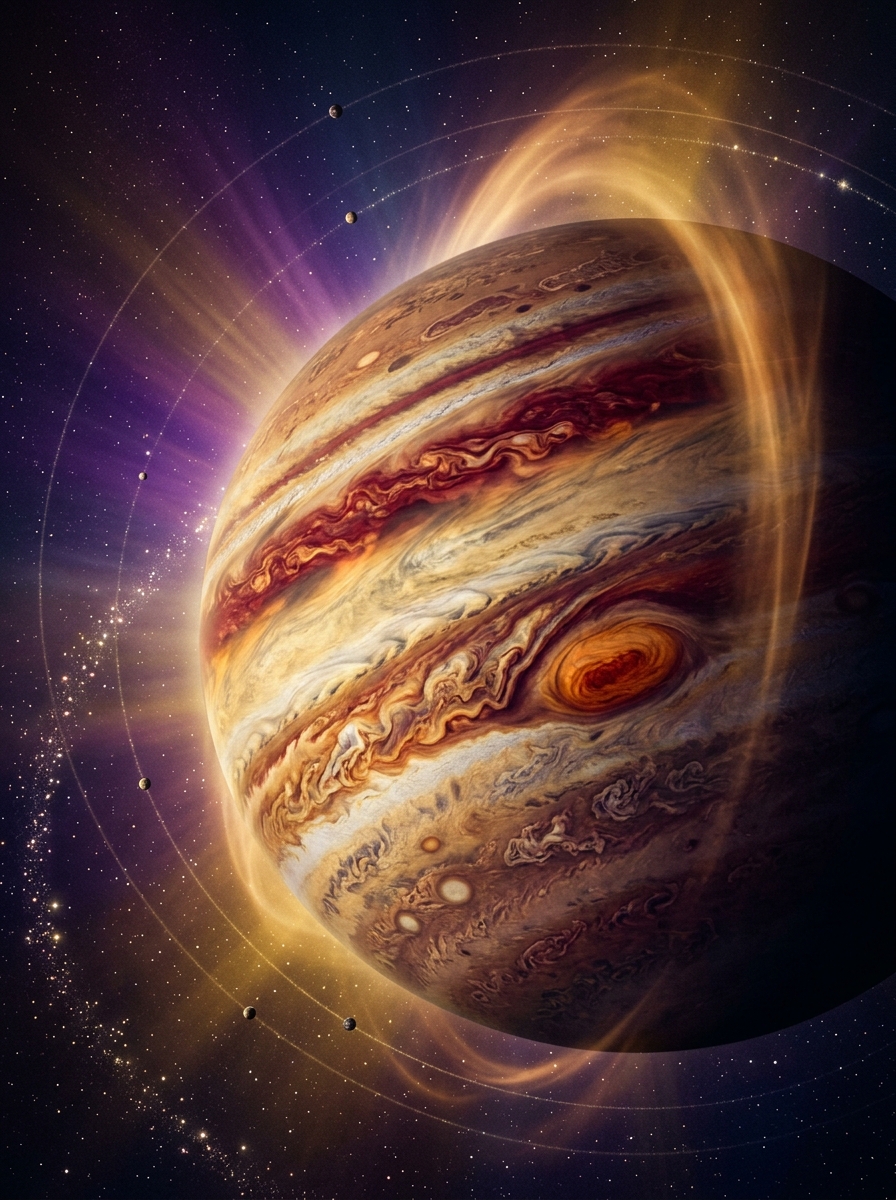 Jupiter in Astrology: The Archetype of Expansion, Wisdom, and Cosmic Faith