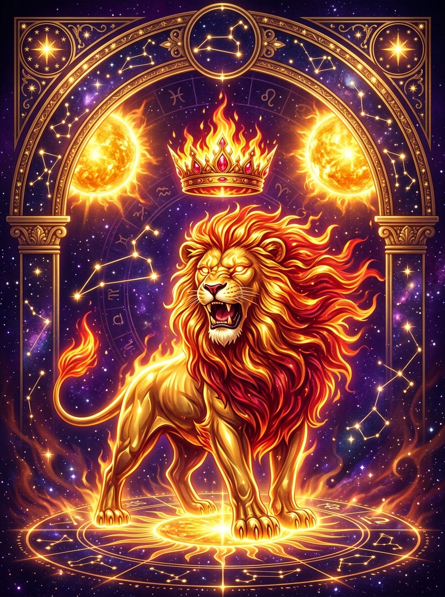 Leo Sun Leo Rising: The Imperial Lion and the Double Solar Path