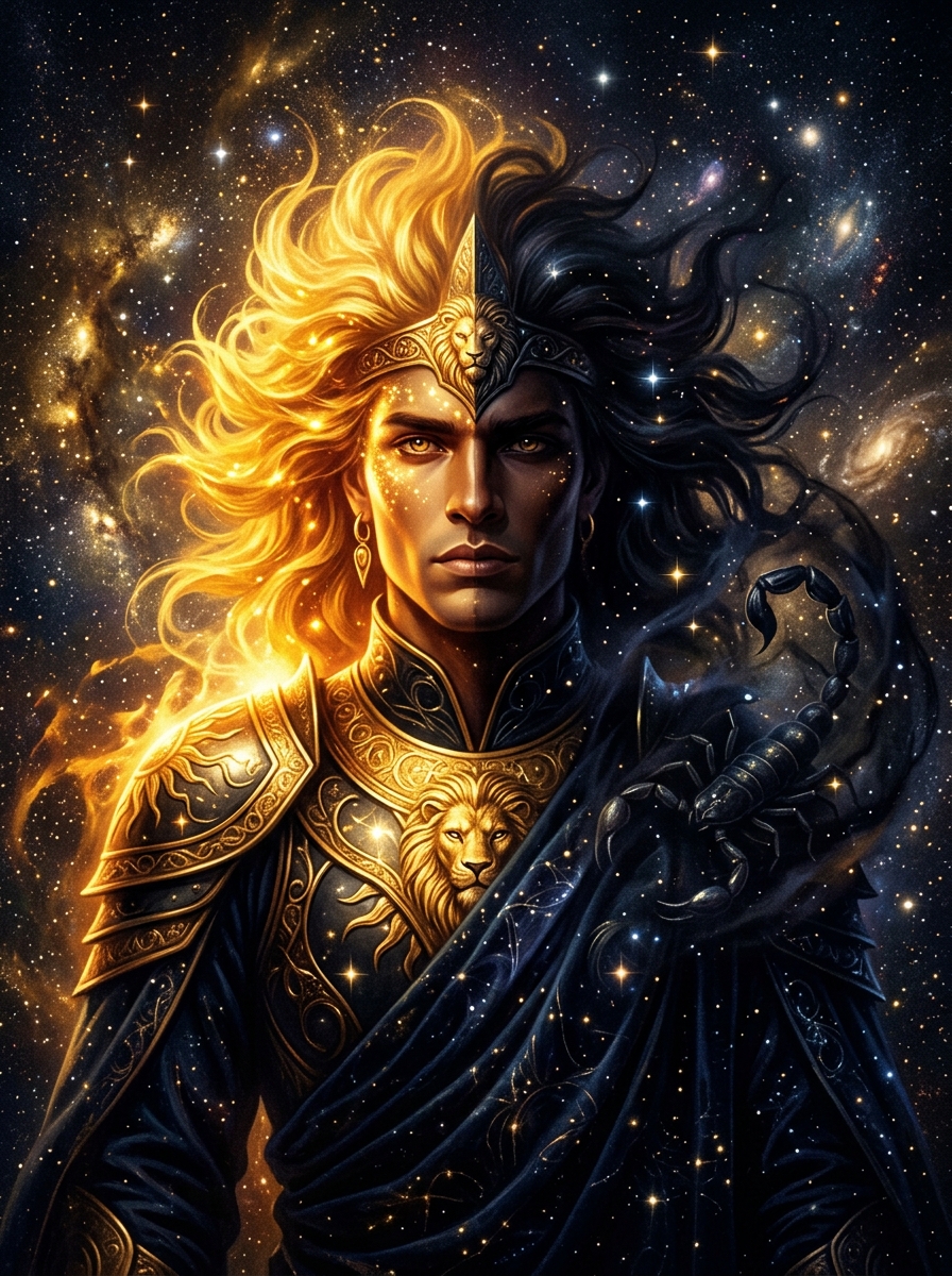 Leo Sun, Scorpio Rising: The Intense Guardian