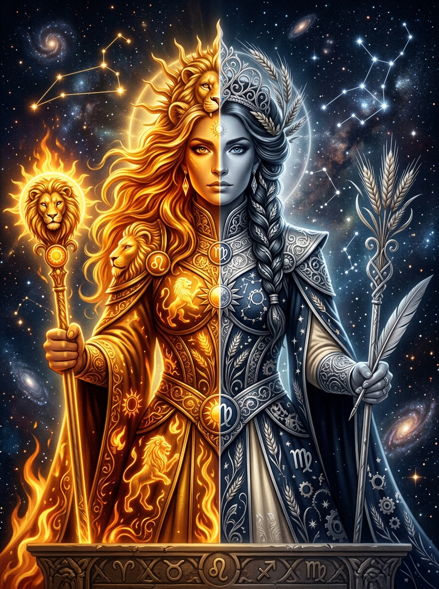 Leo Sun Virgo Rising: The Proud Organizer