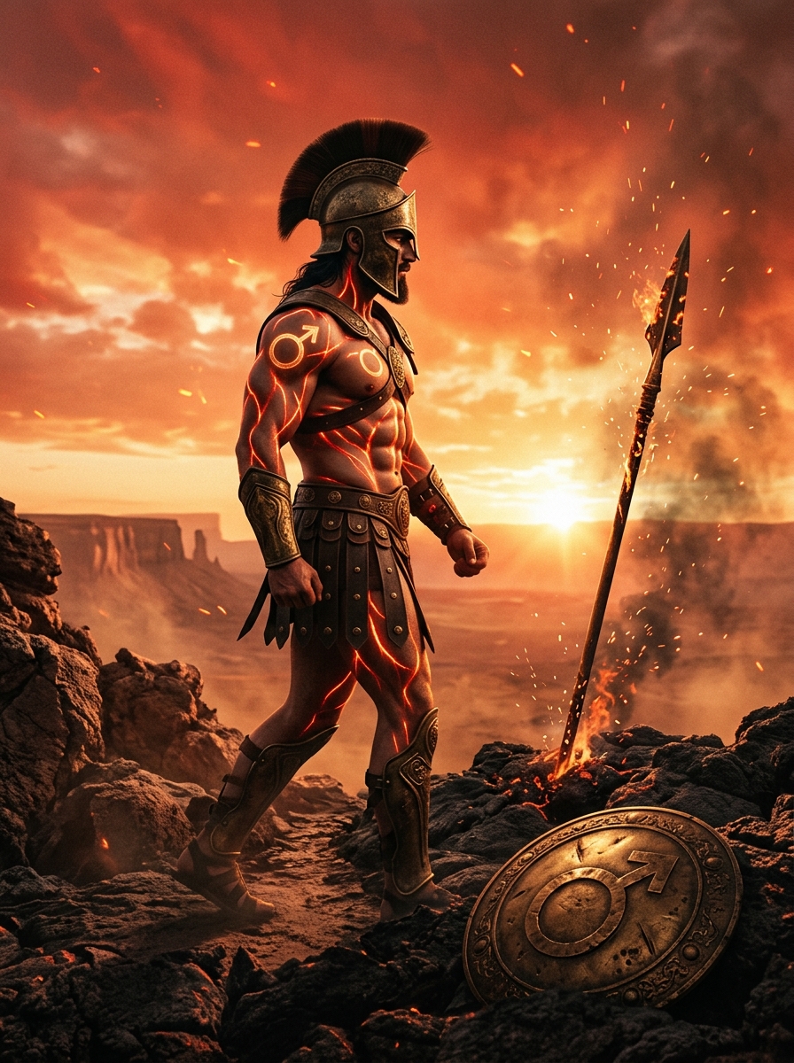 Mars in the 1st House: The Archetypal Warrior and the Evolution of Self
