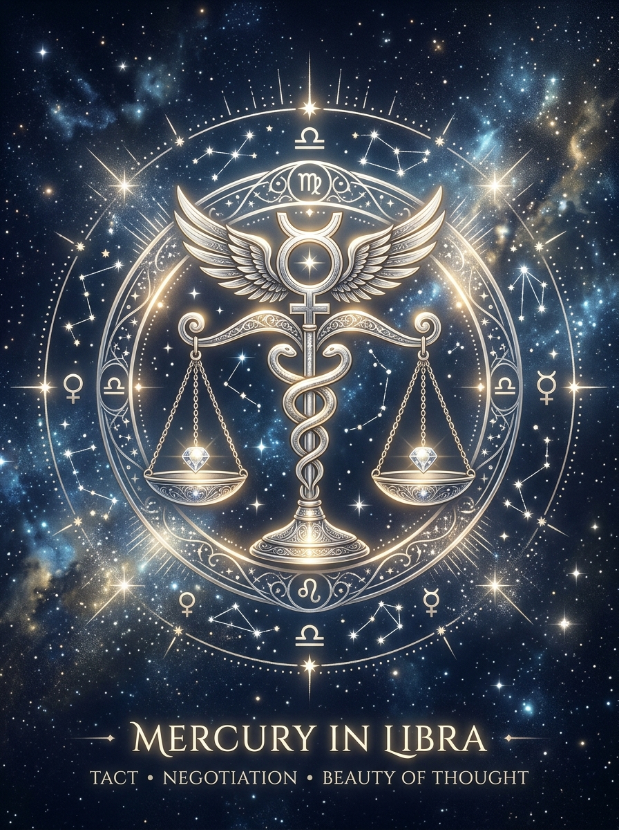 Mercury in Libra: The Diplomat's Mind and the Art of Balanced Thinking