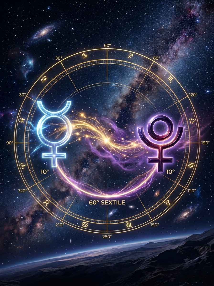 Mercury Sextile Pluto: The Mind That Knows How to Dig