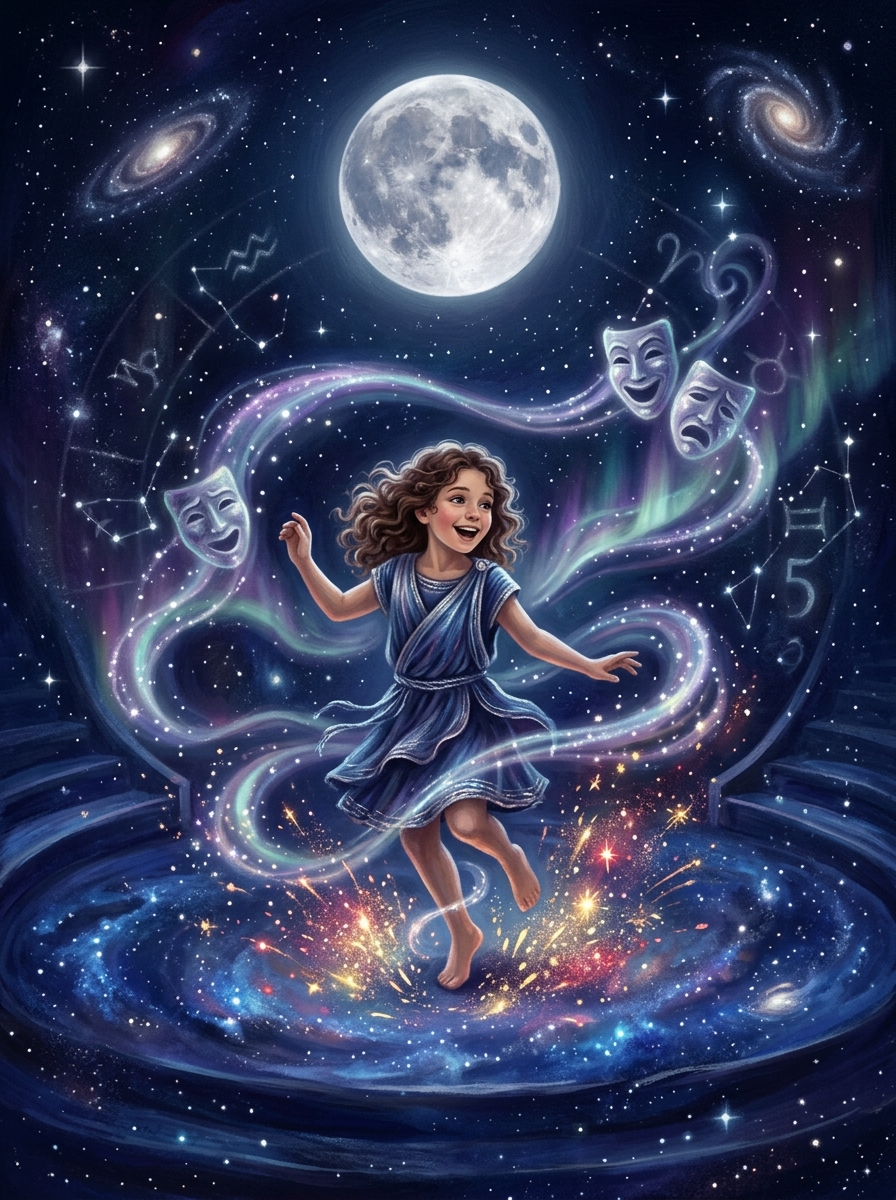 Moon in the 5th House: The Drama of the Soul, Creative Alchemy, and the Inner Child
