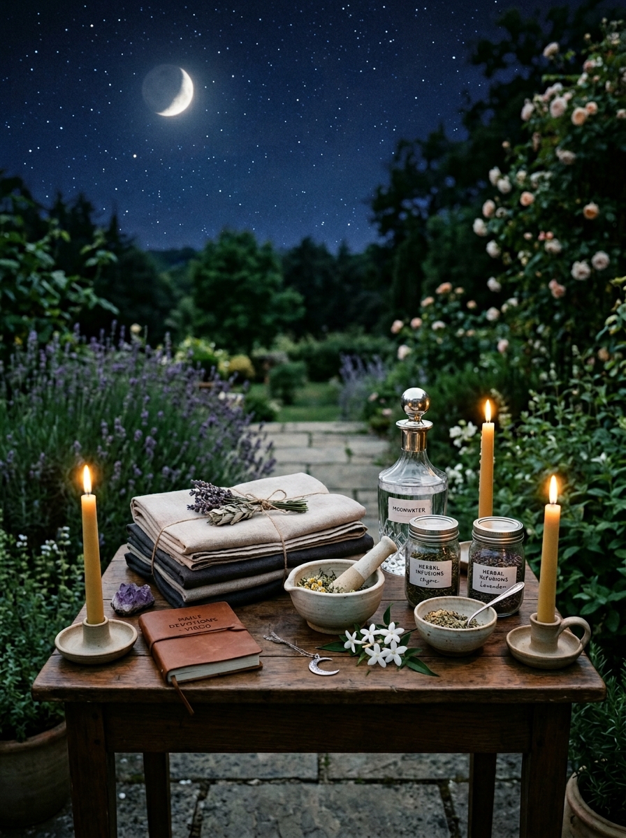 Moon in Virgo: The Art of Meticulous Emotion and Sacred Routine
