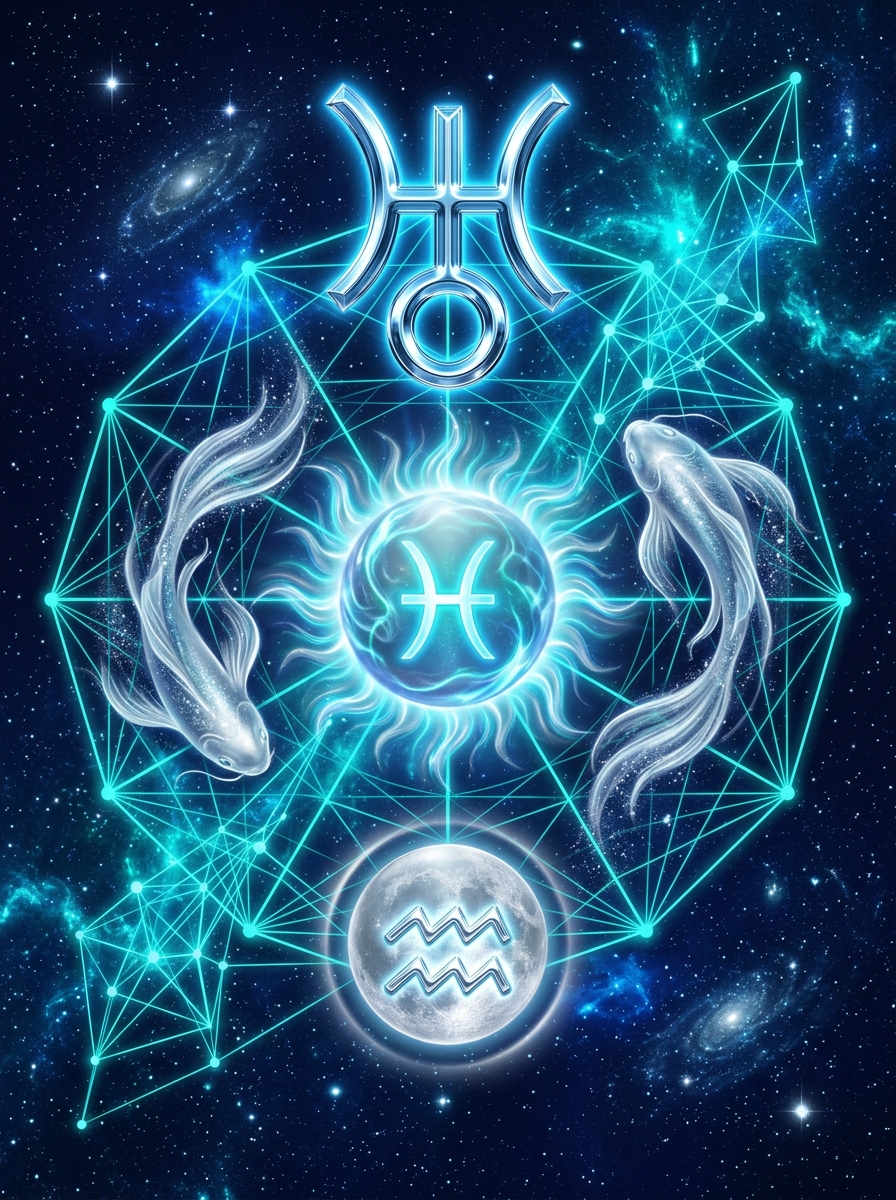 Pisces Sun, Aquarius Moon: The Complete Guide to the Social Dreamer