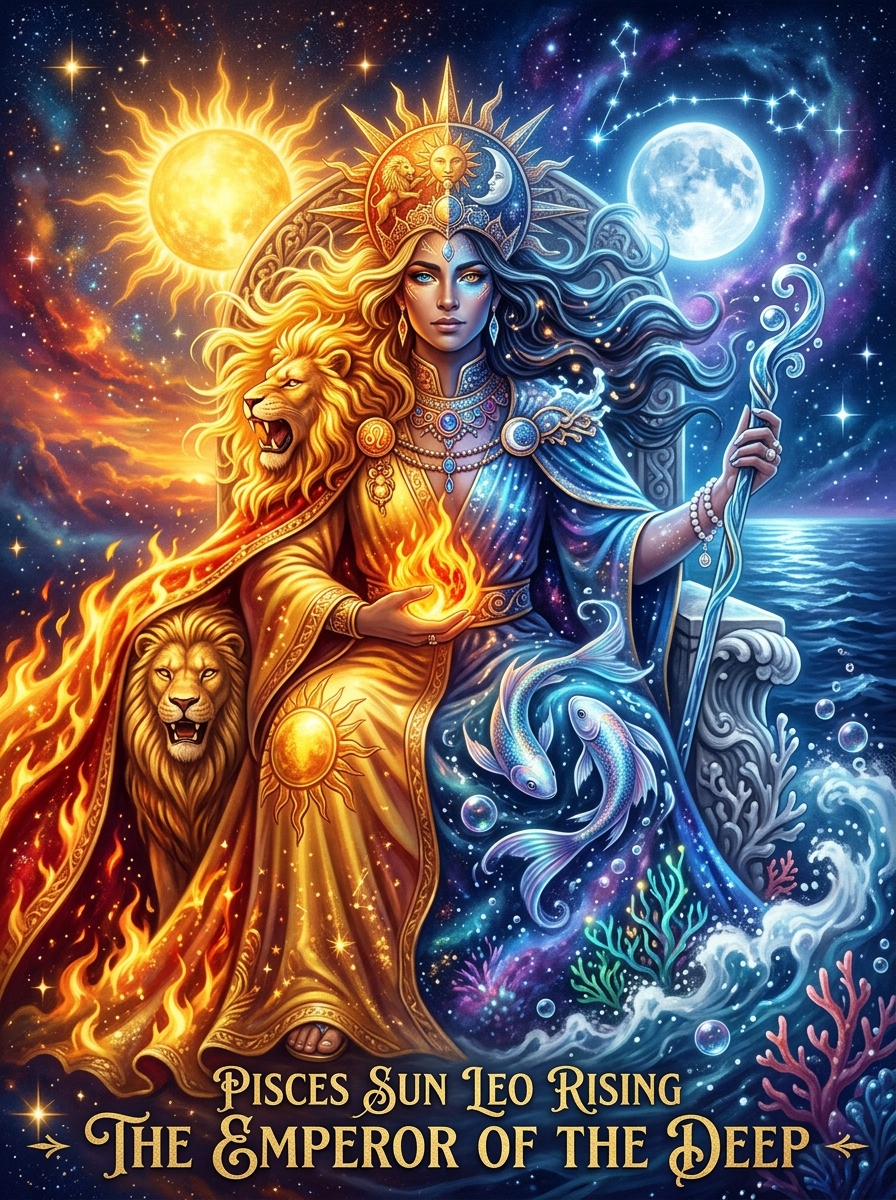 Pisces Sun Leo Rising: The Majestic Mystic