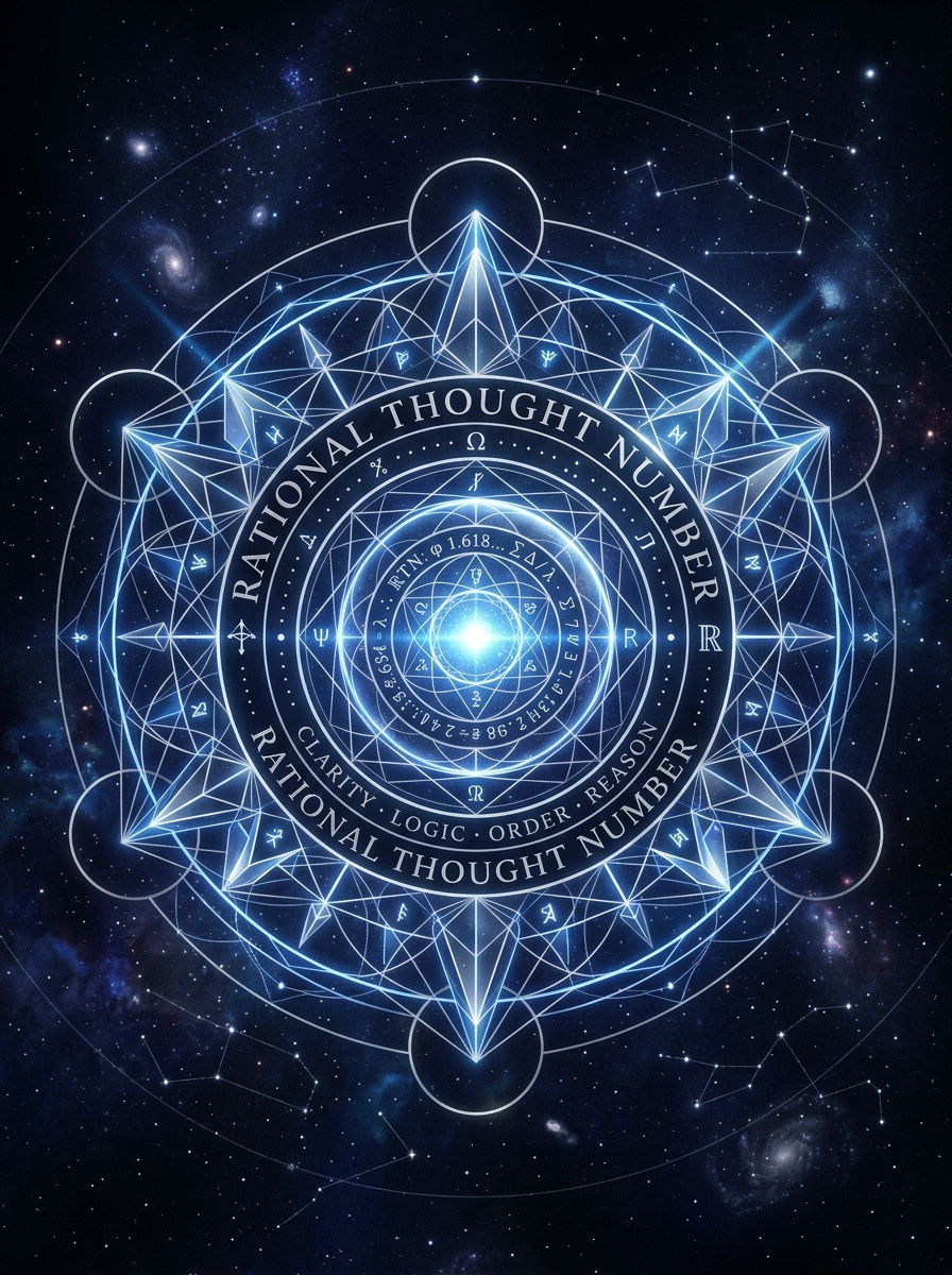 Rational Thought Number: The Mind’s Ledger and How It Reads Reality