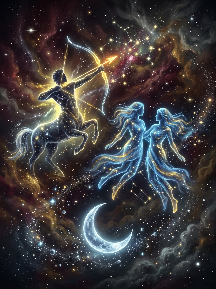 Sagittarius Sun Gemini Rising: The Insightful Communicator