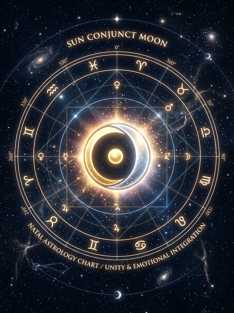 Sun Conjunct Moon: When Will and Feeling Speak With One Voice