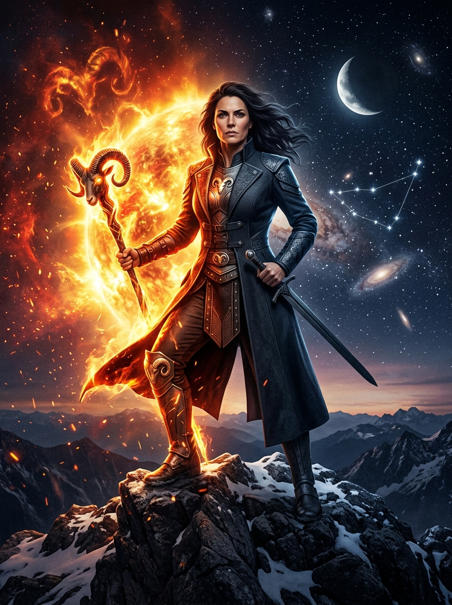 Sun in Aries, Moon in Capricorn: The Warrior Executive