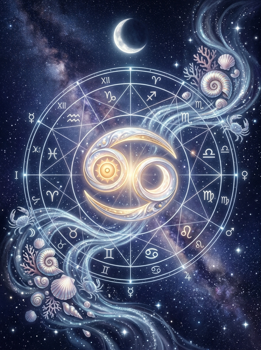 Sun in Cancer, Moon in Cancer: The Cosmic Caregiver and the Archetype of Double Cardinal Water