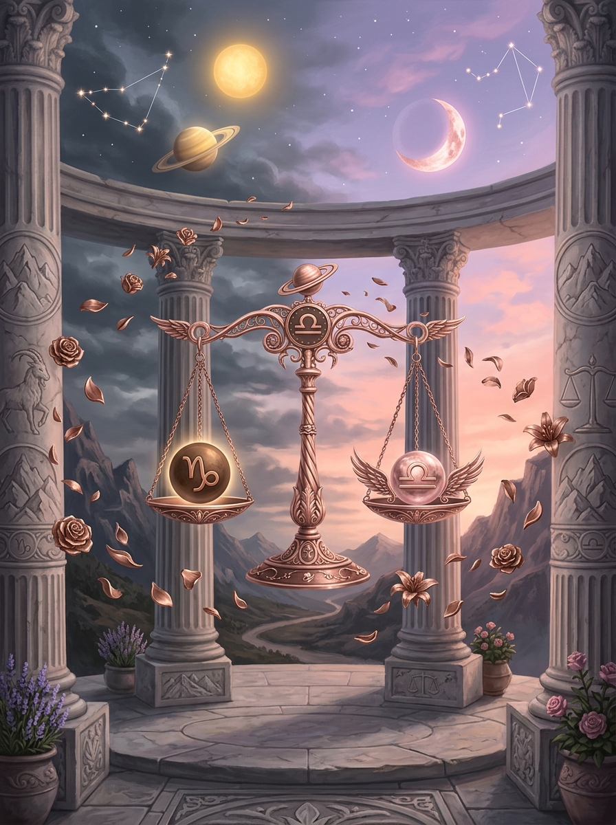 Sun in Capricorn, Moon in Libra: The Focused Diplomat