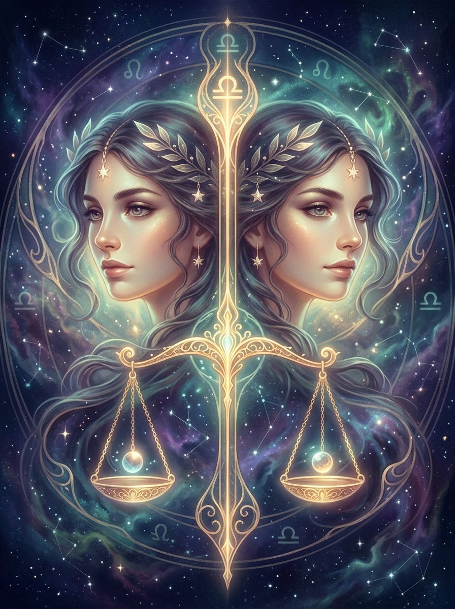 Sun in Libra, Ascendant in Libra: The Double Venusian Mirror
