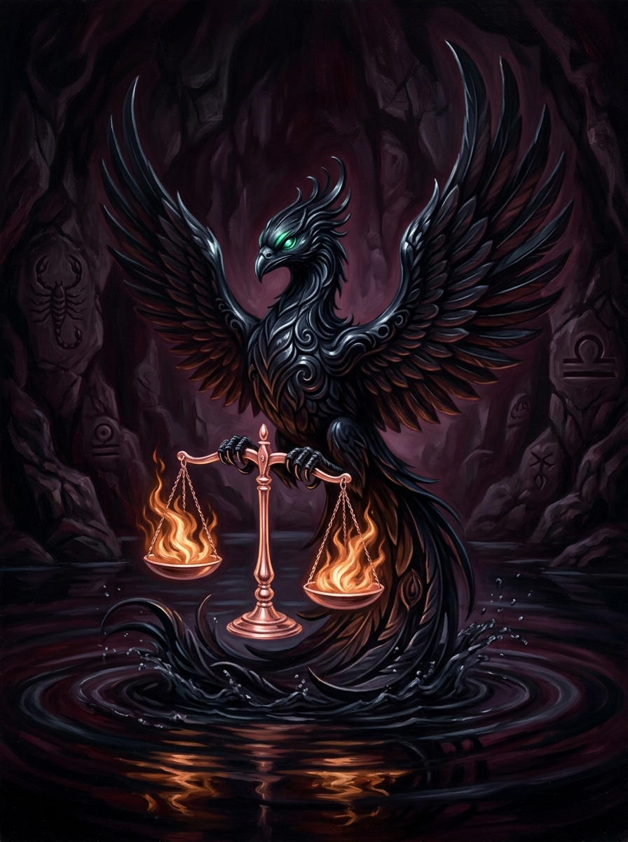 Sun in Libra, Scorpio Rising: The Seductive Strategist