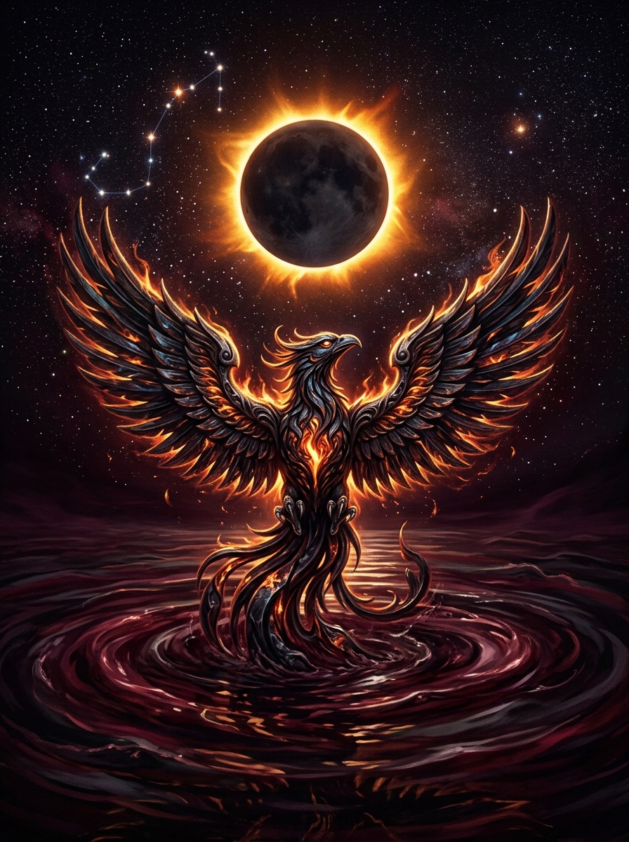 Sun in Scorpio, Moon in Scorpio: The Absolute Phoenix