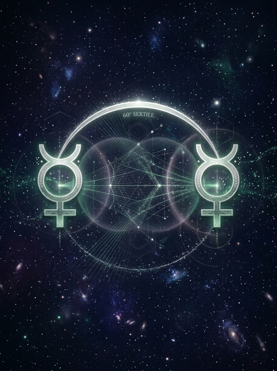 Synastry Mercury Sextile Mercury: The Ease of Being Understood