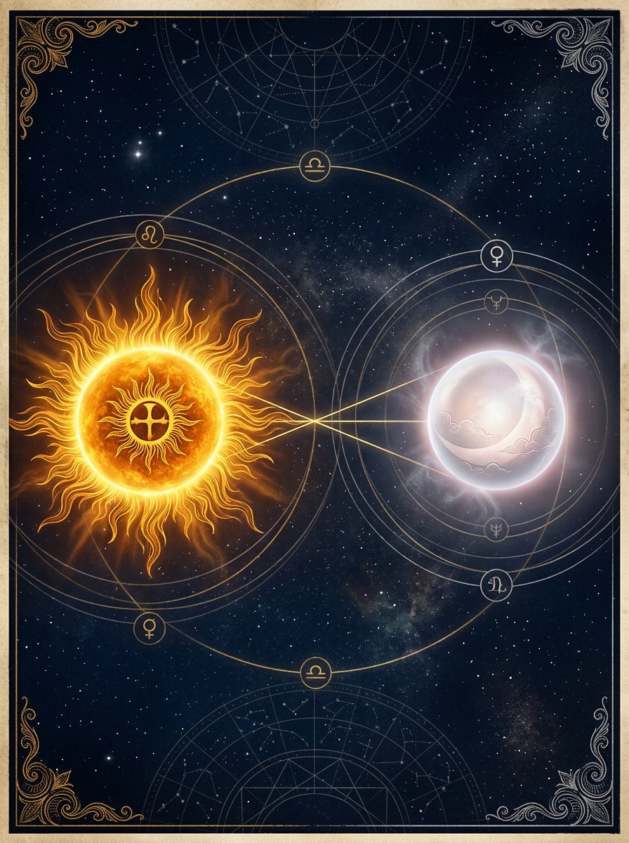 Synastry Sun Opposition Venus: Attraction at the Edge of Friction