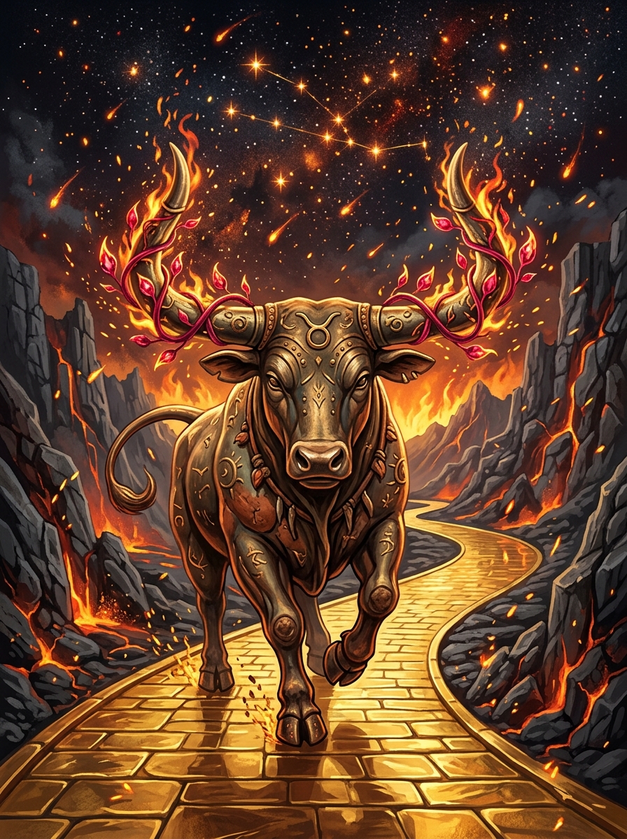 Taurus Sun, Aries Rising: The Bold Achiever
