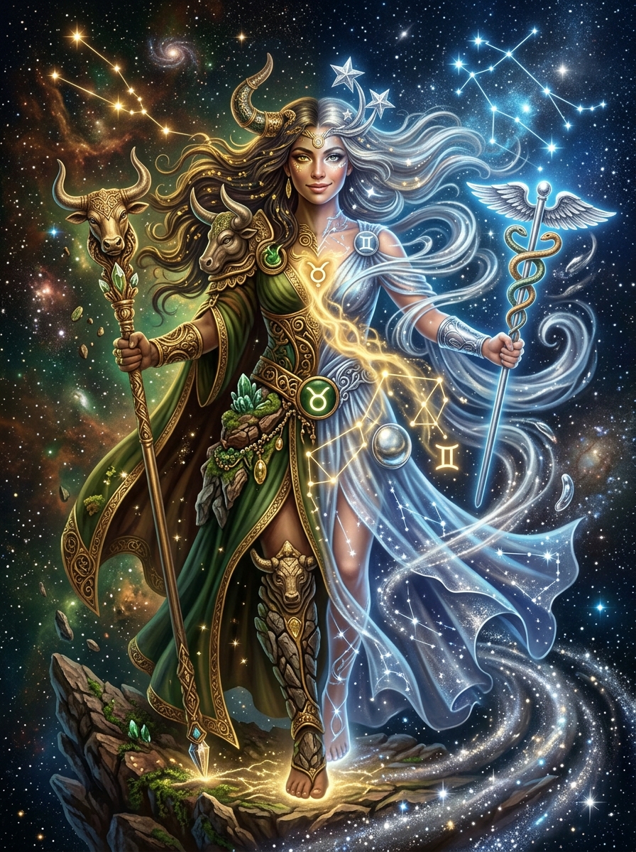 Taurus Sun Gemini Rising: The Alchemical Synthesis of the Pragmatic Communicator