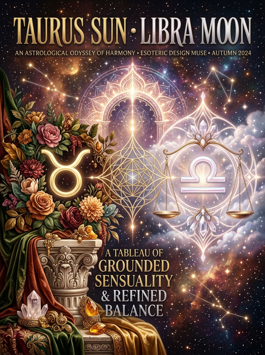 Taurus Sun Libra Moon: The Archetypal Aesthete of Astrological Design