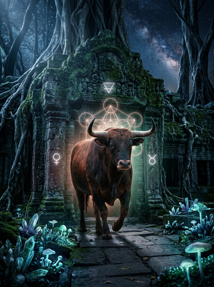 The Alchemy of Fixed Earth: A Depth Psychological and Esoteric Guide to Taurus Horoscopes