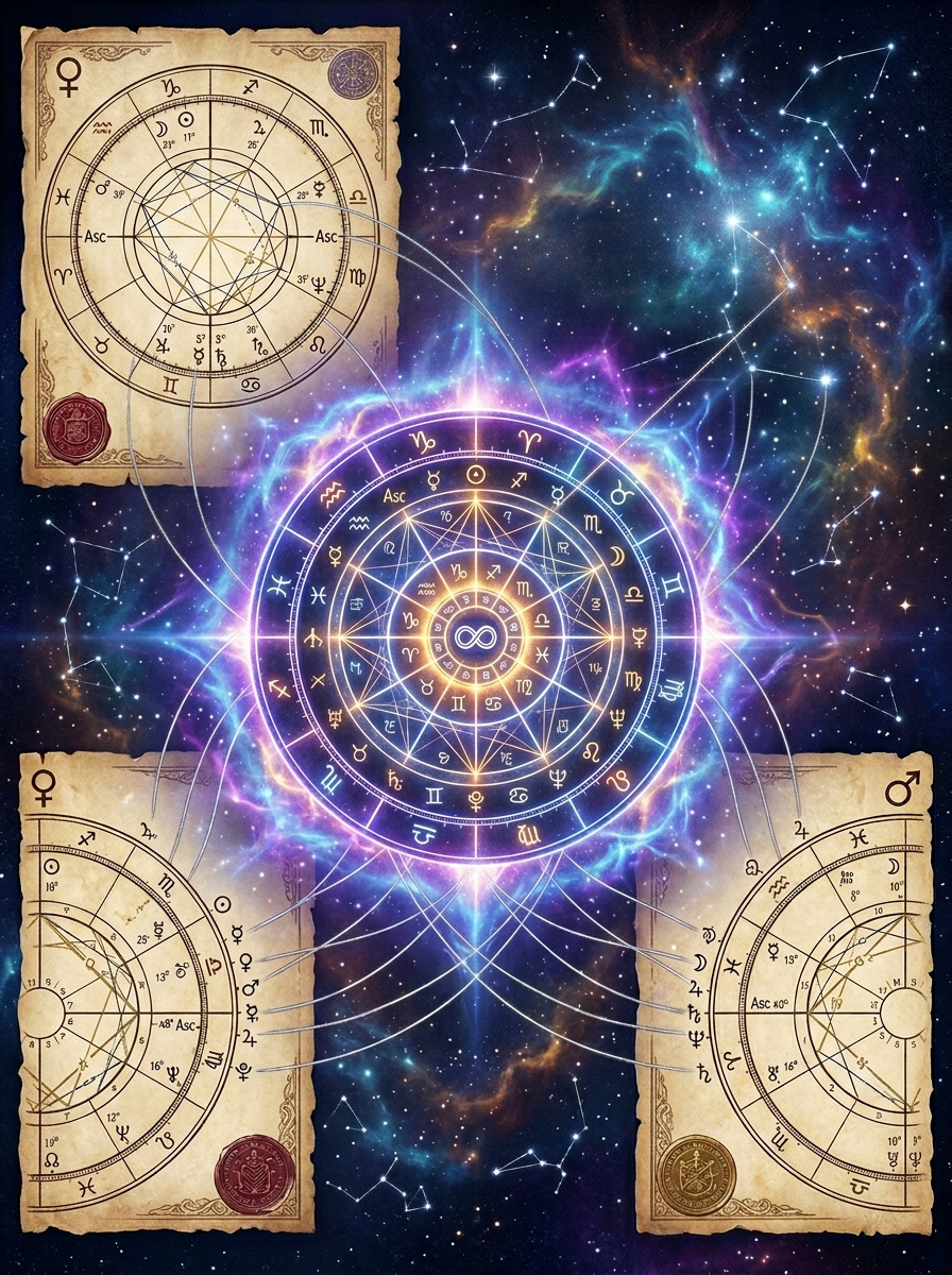 The Astrological Composite Chart: The Alchemy of Relationship