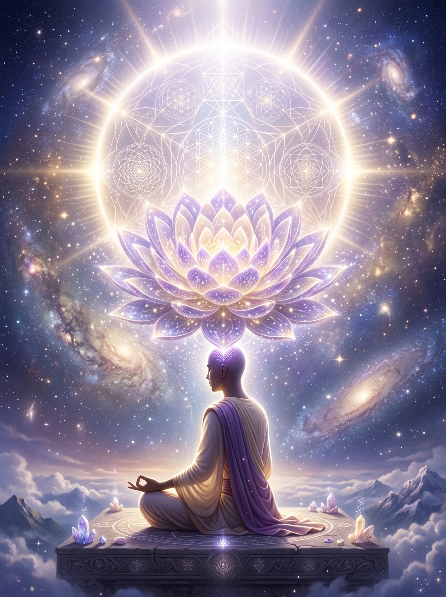 The Crown Chakra: Sahasrara and the Quiet Intelligence of Spirit