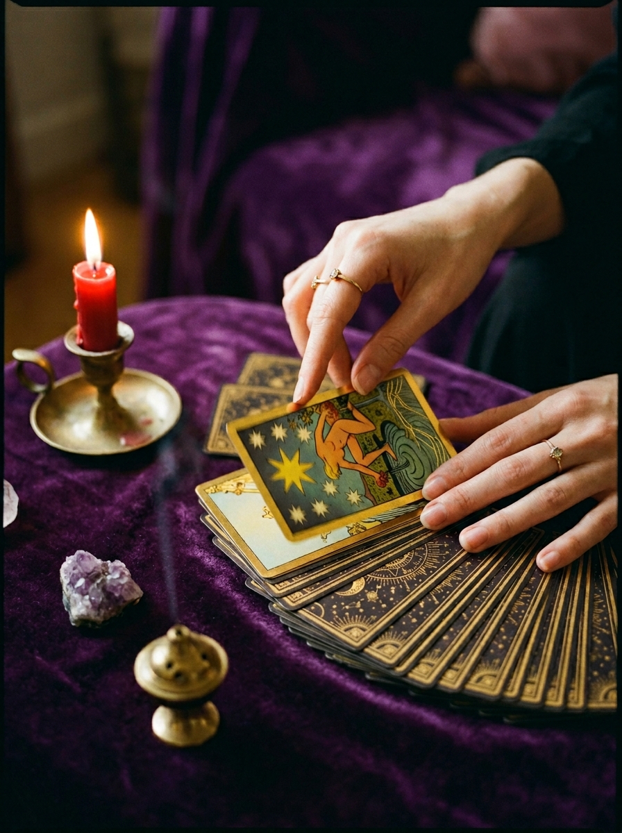 The Daily Tarot Card: A Practical Guide to Mindfulness, Synchronicity, and Self-Reflection
