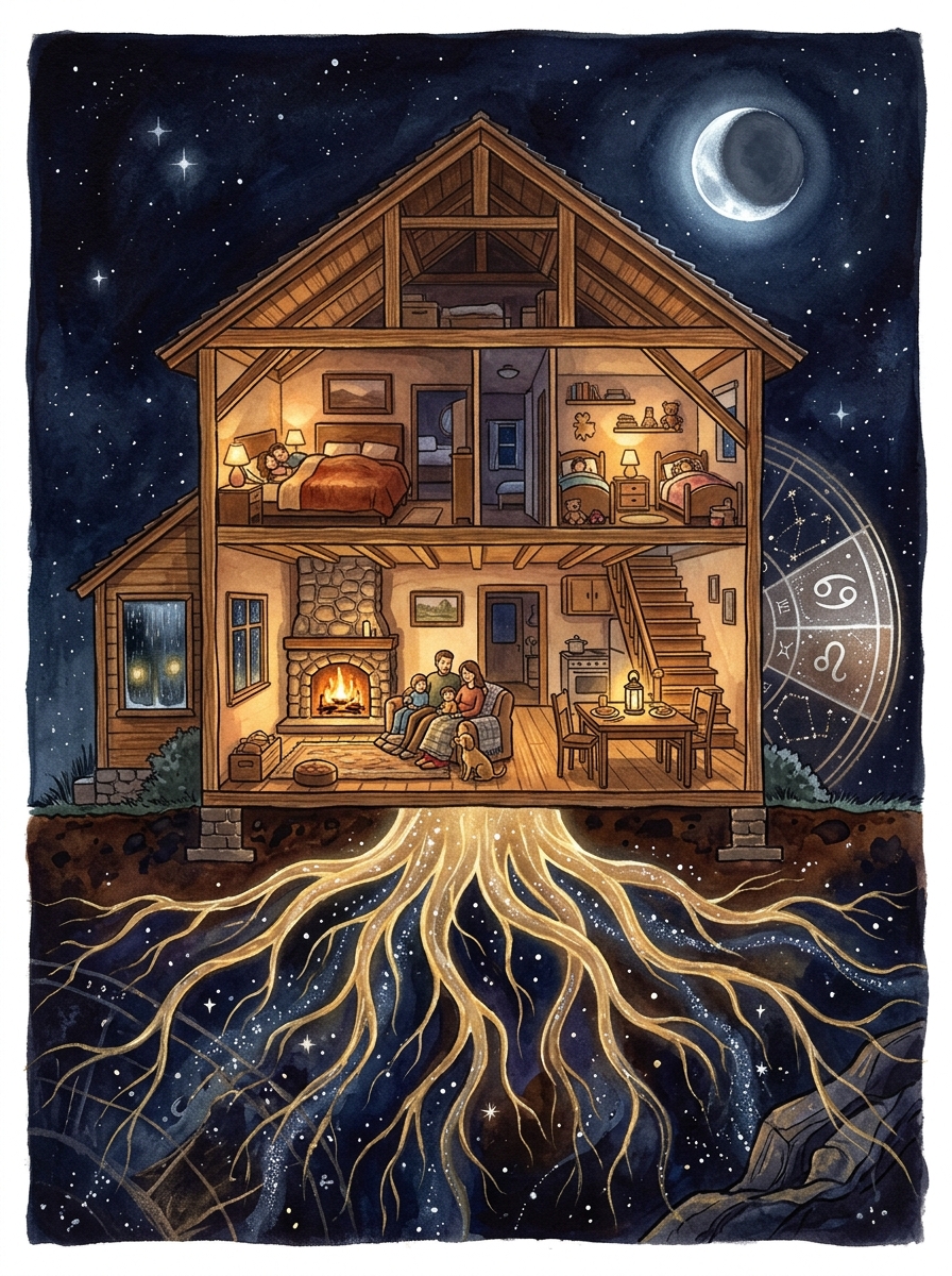 The Fourth House: The Imum Coeli, Ancestral Roots, and the Sanctuary of the Soul