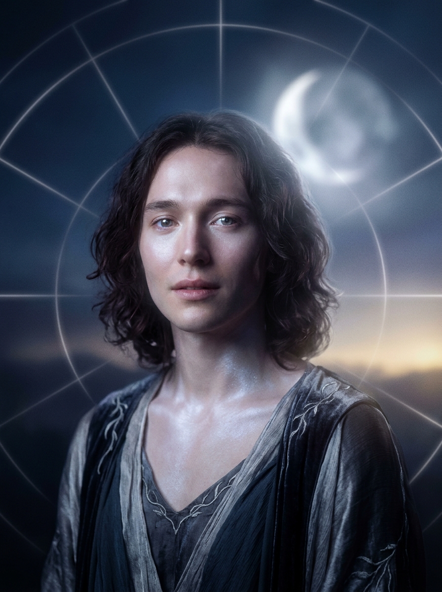The Moon in the First House: Emotional Transparency and the Vulnerable Persona