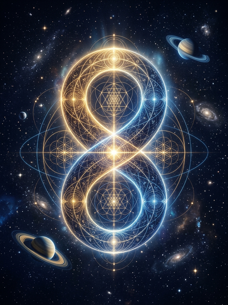 The Numerology of Number 8: Authority, Materialization, and Spiritual Balance