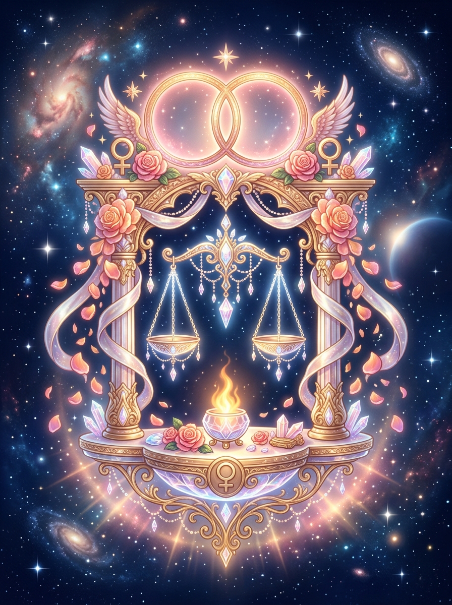 Venus in Libra: The Art of Love, Symmetry, and Relational Alchemy
