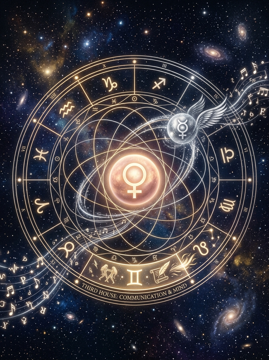Venus in the Third House: The Alchemy of Mind and Harmony