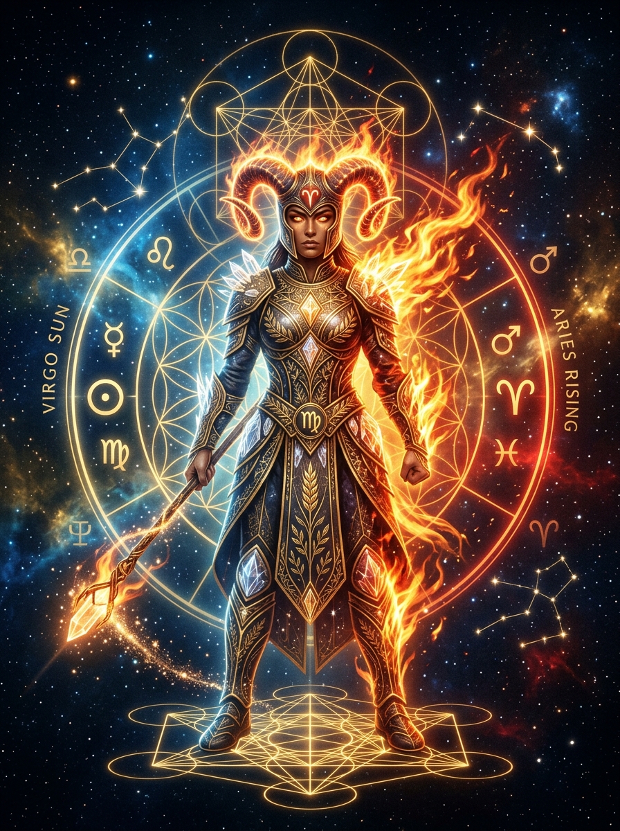 Virgo Sun Aries Rising: The Analytical Achiever