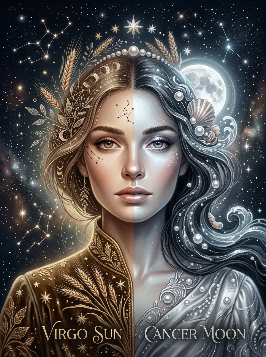 Virgo Sun Cancer Moon: The Methodical Caregiver