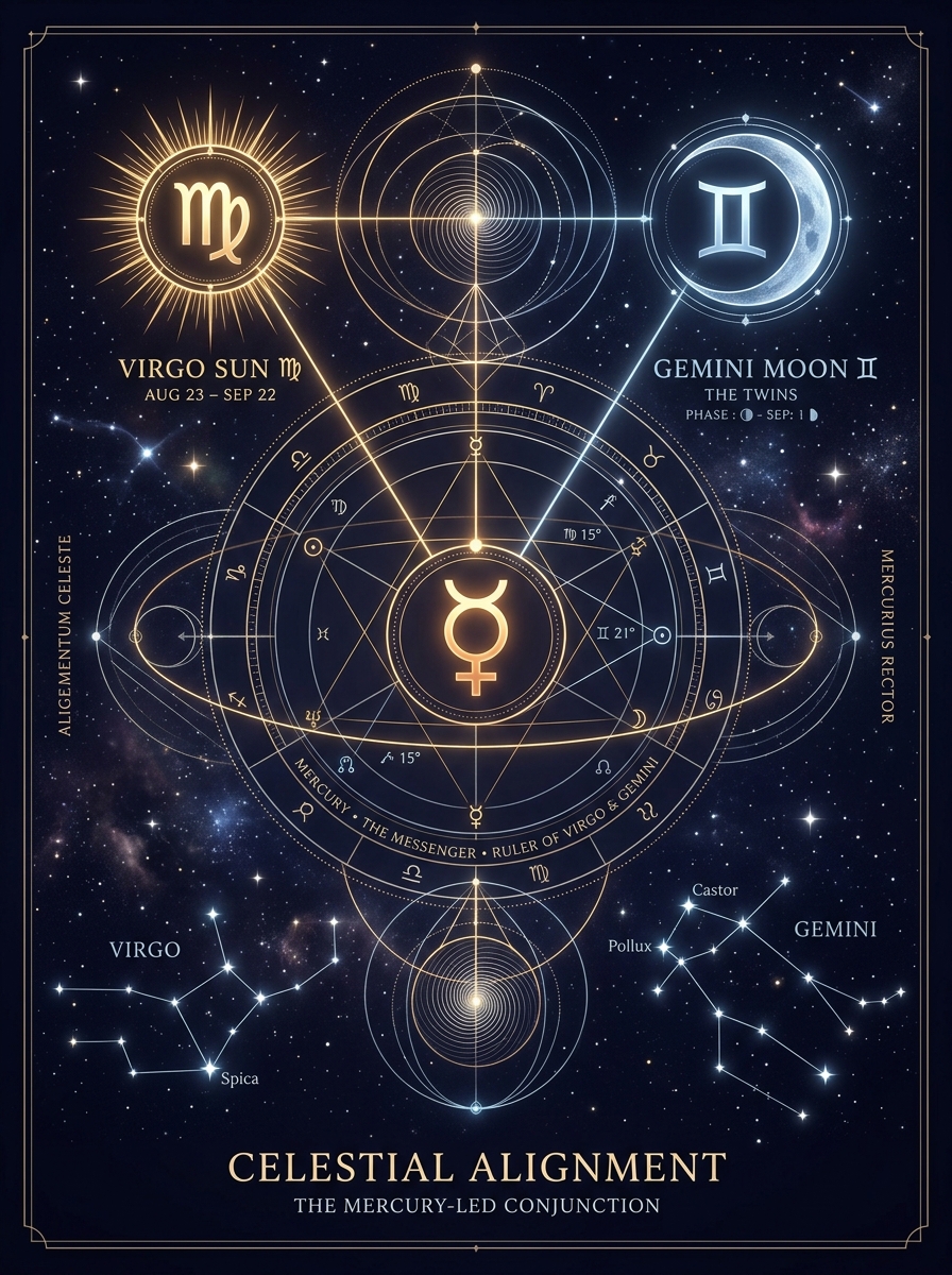 Virgo Sun, Gemini Moon: The Master Mercurial Translator