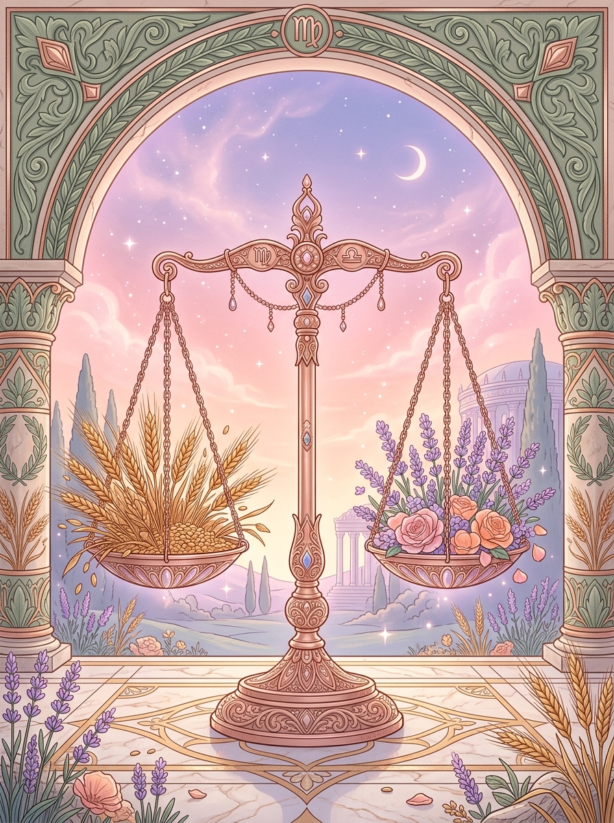 Virgo Sun Libra Rising: The Precise Aesthete