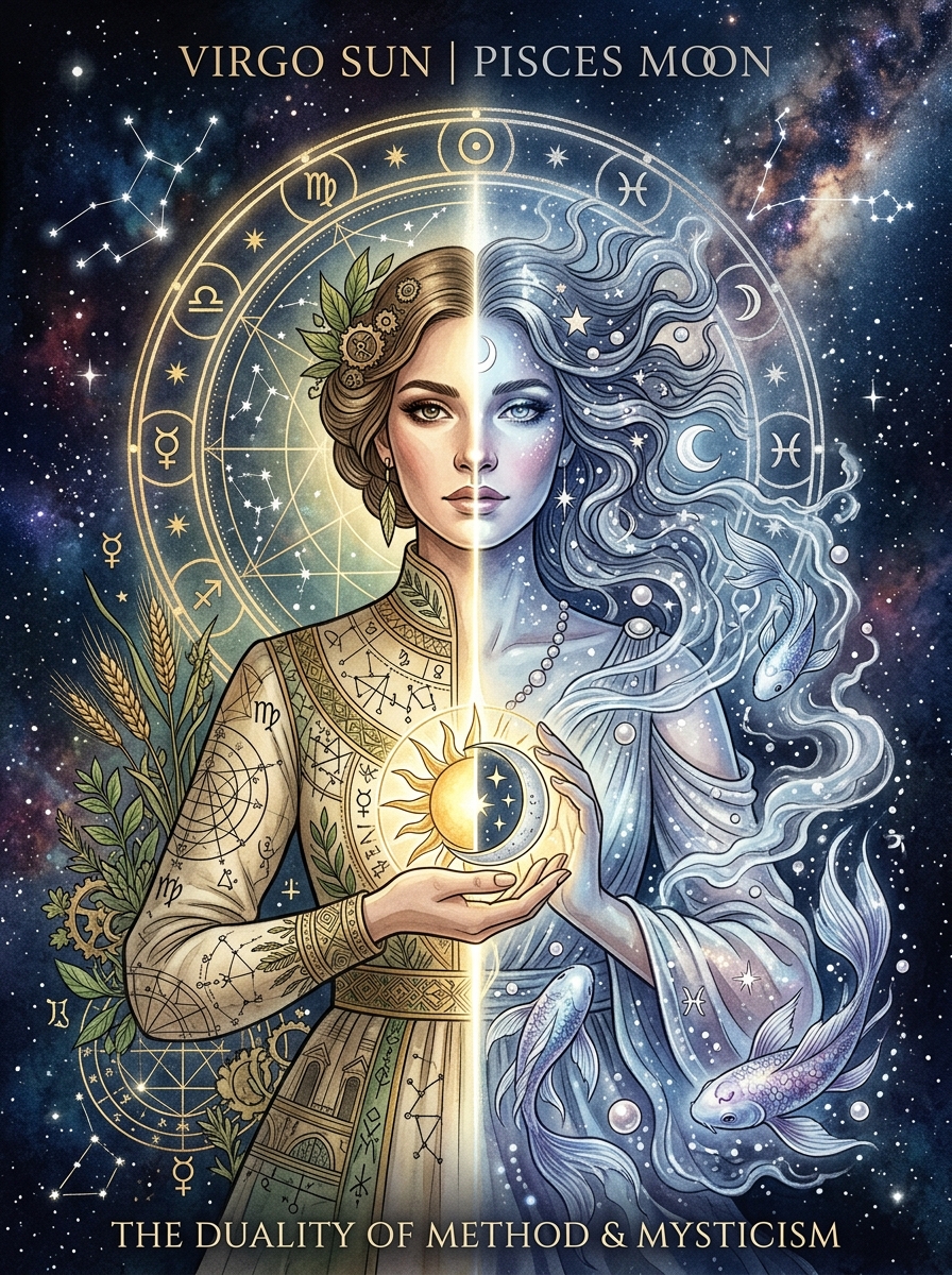 Virgo Sun Pisces Moon: The Complete Guide to the Technical Mystic
